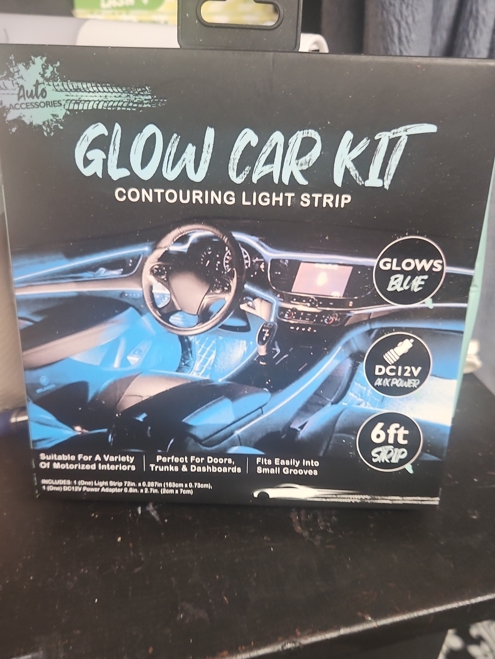 Glow Car Kit Contouring Light Strip - Blue